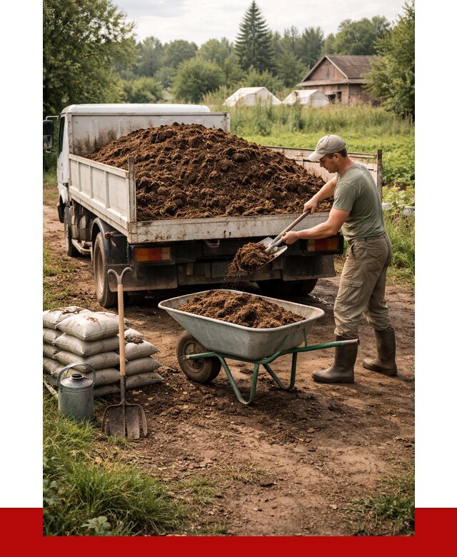 Купить коровий навоз с доставкой в Дагестанских Огнях от 1858 р. | ПРОНЕРУДДгс