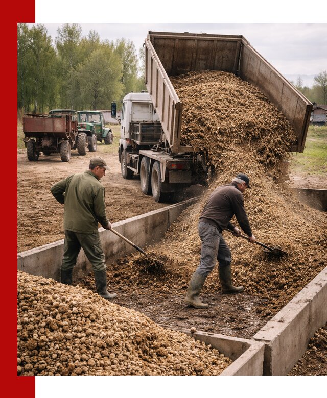 Куриный помет с доставкой в Дагестанских Огнях оптом и в розницу