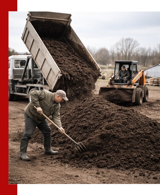 Доставка и продажа перегноя в Дагестанских Огнях быстро и дешево