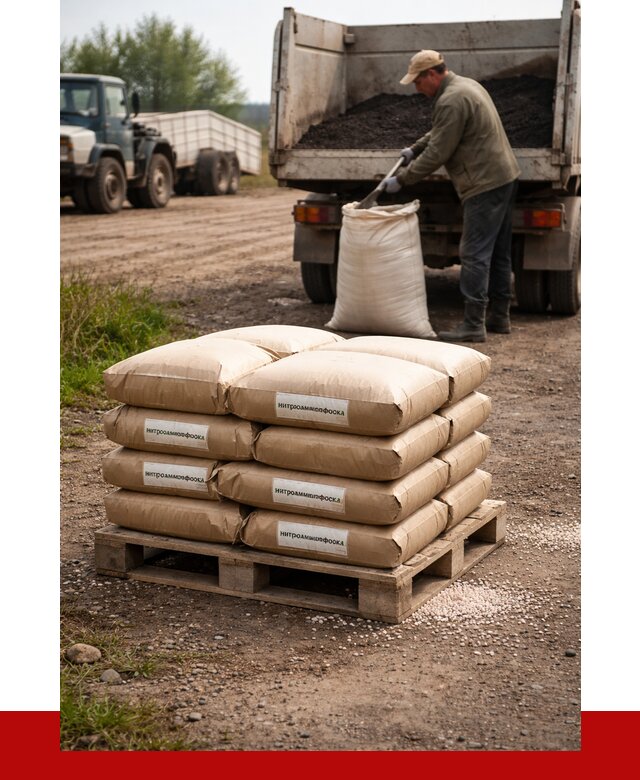 Купить нитроаммофоска в Дагестанских Огнях от 4336 р. за куб | ПРОНЕРУДДгс
