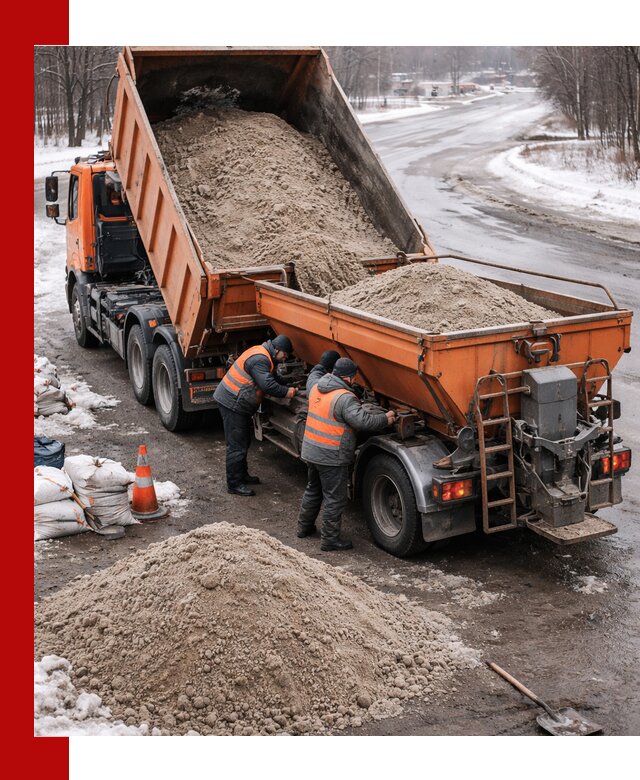Поставка и вывоз пескосоля в Дагестанских Огнях оптом и в розницу