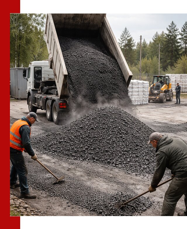 Доставка и продажа асфальтного гранулята в Дагестанских Огнях