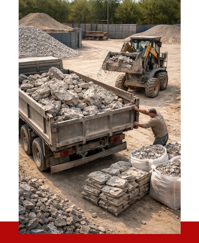 Купить бой бетона с доставкой в Дагестанских Огнях от 4955 р. | ПРОНЕРУДДгс