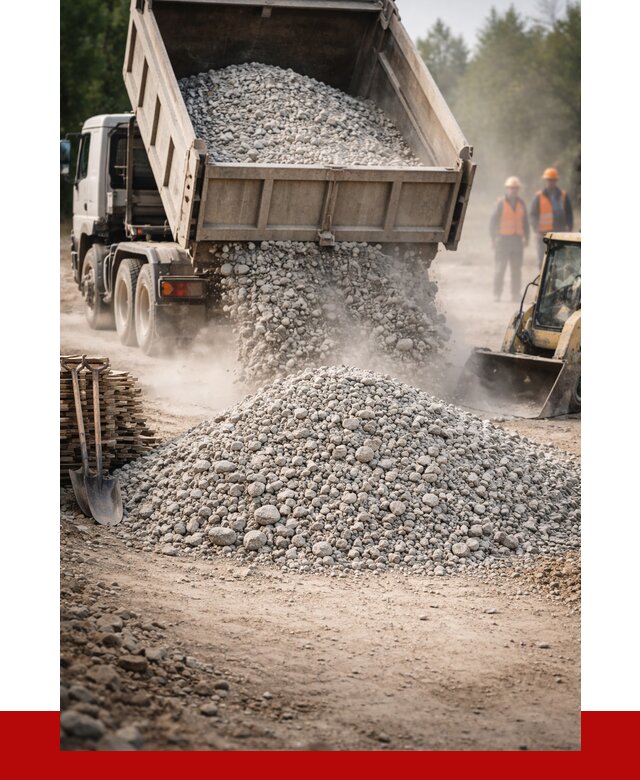 Купить дробленый бетон в Дагестанских Огнях от 1755 р./куб | ПРОНЕРУДДгс