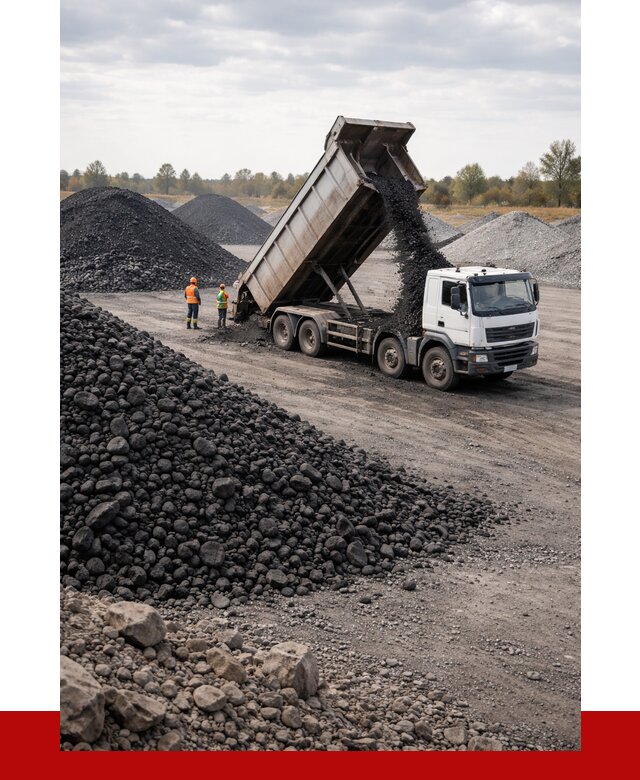 Купить уголь с доставкой в Дагестанских Огнях от 6400 р. оптом | ПРОНЕРУДДгс