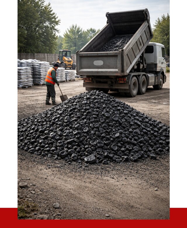 Купить уголь орех в Дагестанских Огнях с доставкой от 7742 р. | ПРОНЕРУДДгс