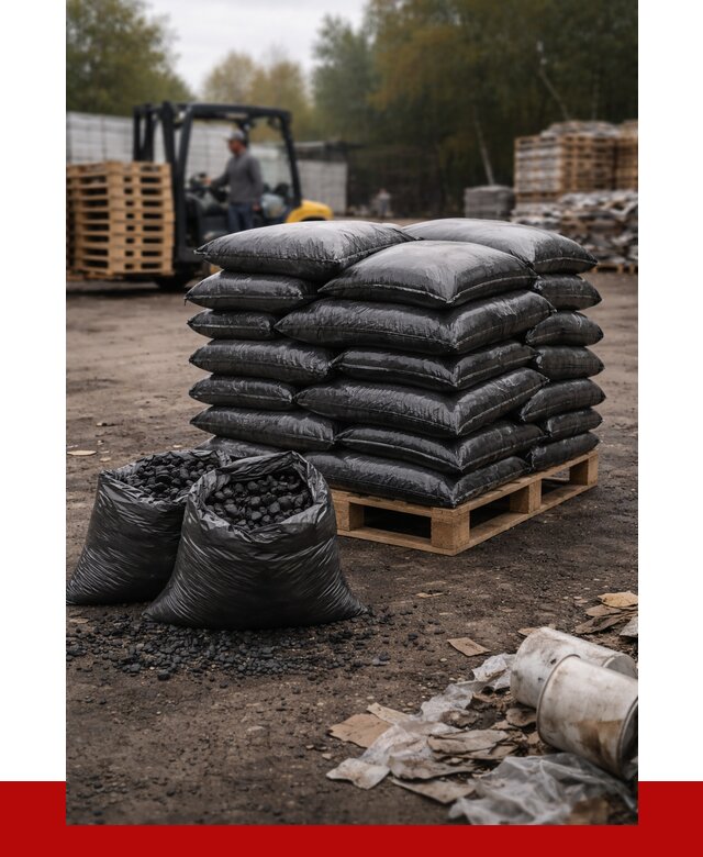 Купить уголь в мешках с доставкой в Дагестанских Огнях от 7742 р. | ПРОНЕРУДДгс