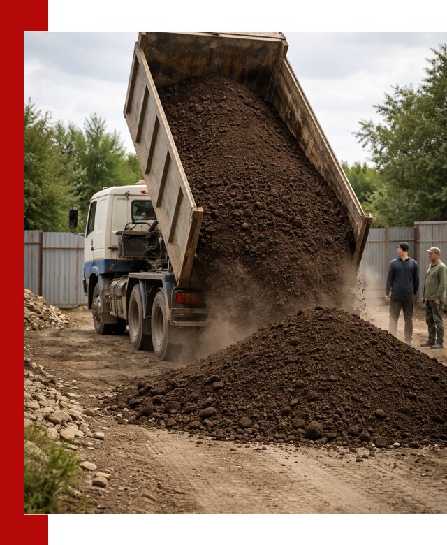 Доставка самосвалом 10 кубов в Дагестанских Огнях быстро и надёжно