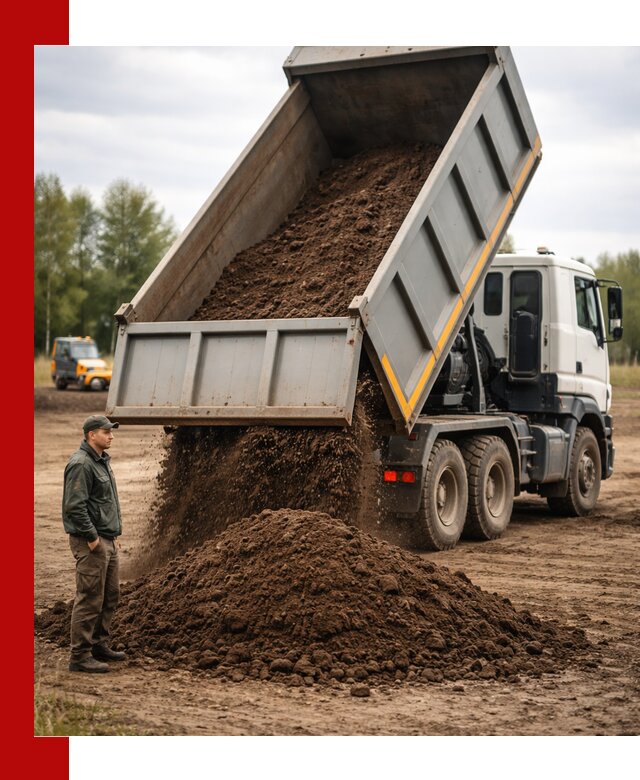 Аренда самосвала с водителем в Дагестанских Огнях для сыпучих грузов и навоза