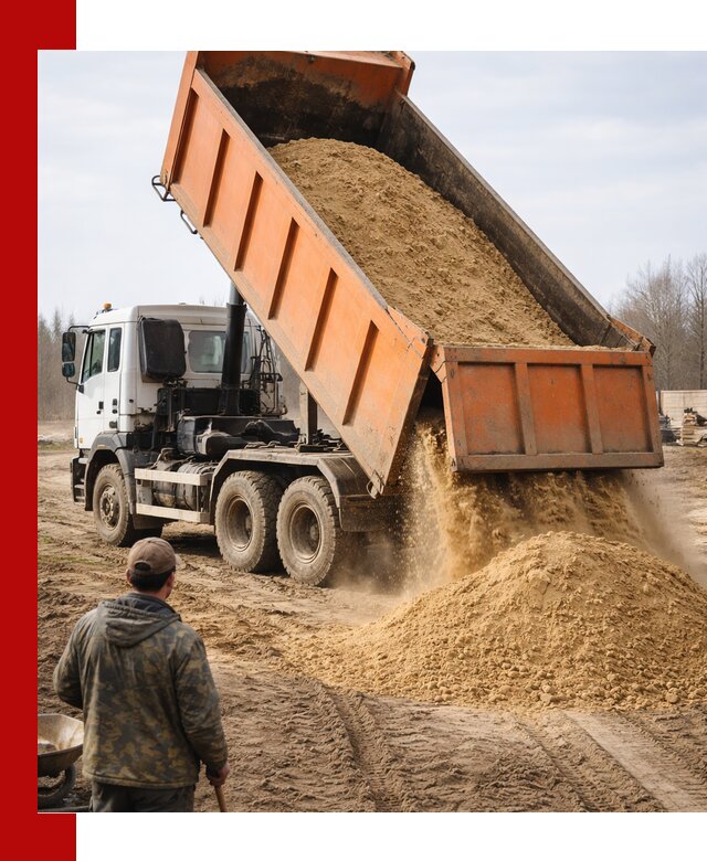 Аренда самосвала 20 тонн для перевозки грузов в Дагестанских Огнях