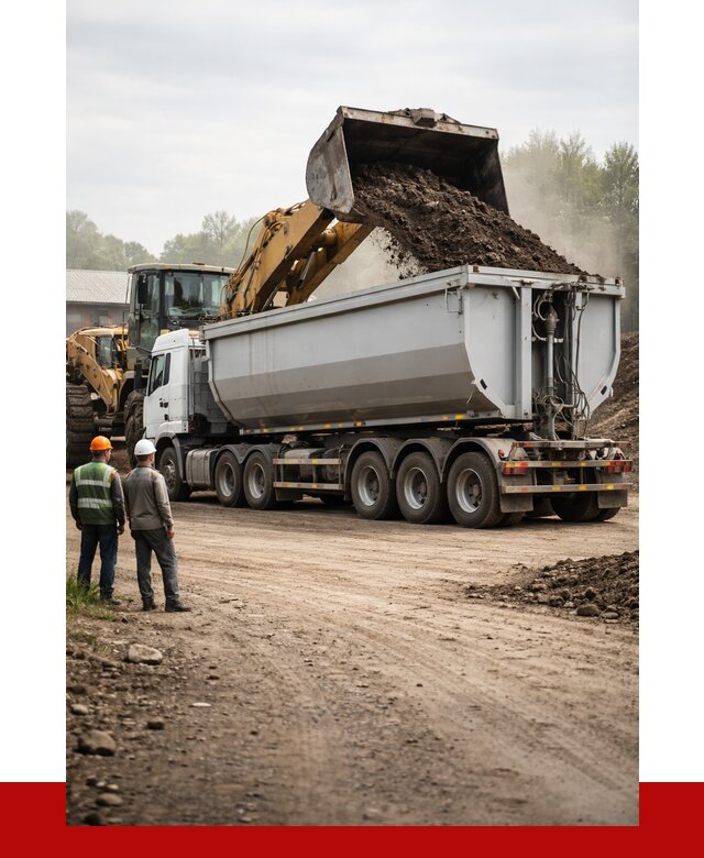 Аренда Тонар 40 тонн в Дагестанских Огнях от 6710 руб. в сутки | ПРОНЕРУДДгс
