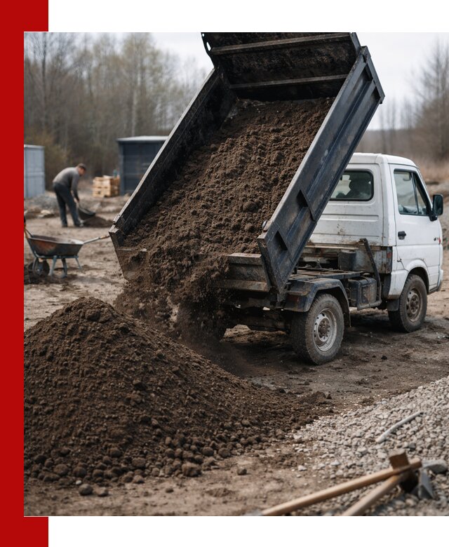 Аренда минисамосвала в Дагестанских Огнях для доставки сыпучих материалов