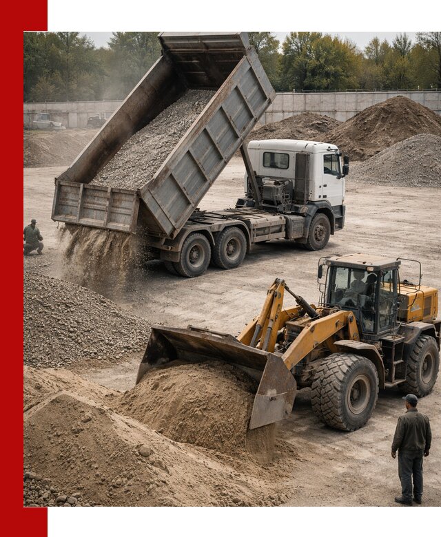 Перевозка сыпучих грузов самосвалами и бортовыми в Дагестанских Огнях