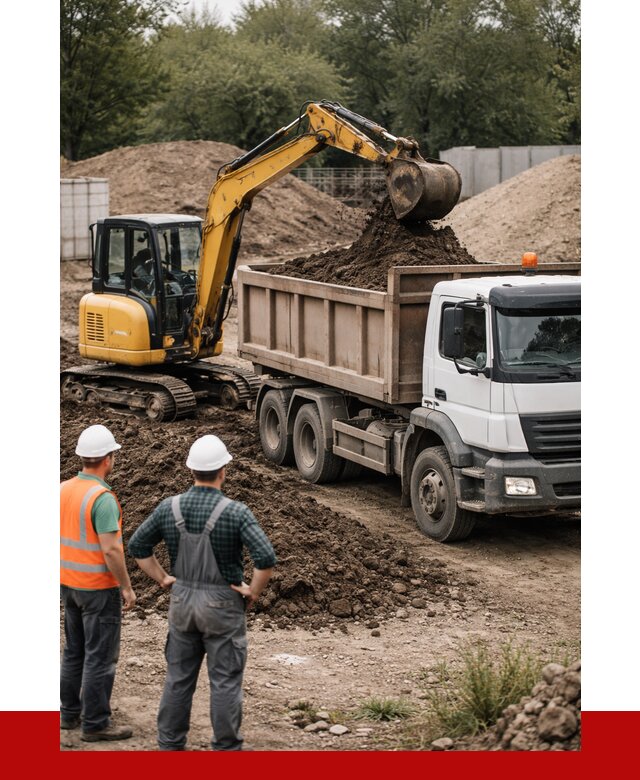 Вывоз грунта в Дагестанских Огнях от 4645 р. самосвалом | ПРОНЕРУДДгс
