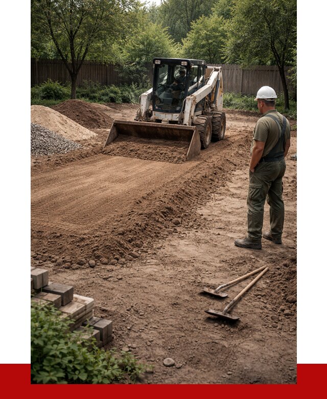 Выравнивание участка под ключ в Дагестанских Огнях от 3613 р. | ПРОНЕРУДДгс